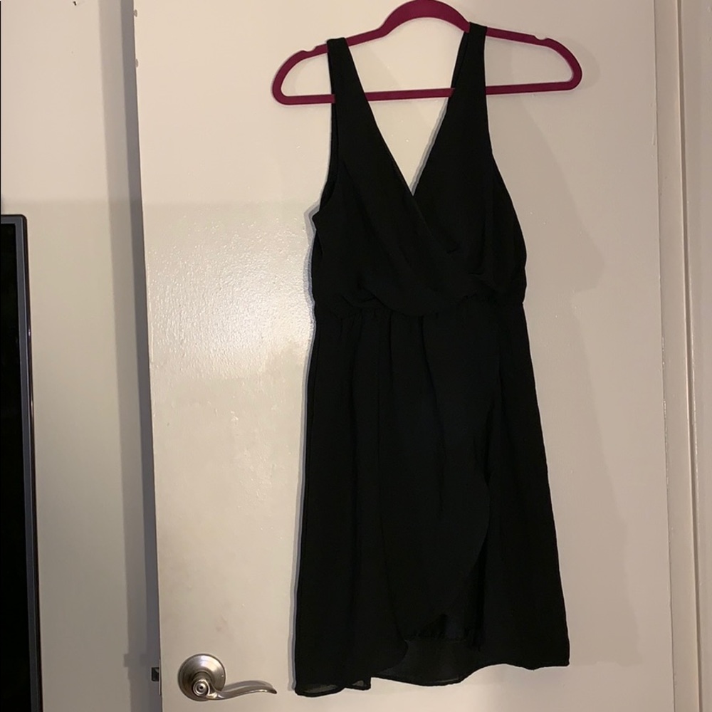 black dress